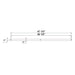 Westgate T8-EZX 4-ft 12W/15W/18W LED T8 Linear Glass Lamp, 120-277V, 5CCT , TYPE A+B