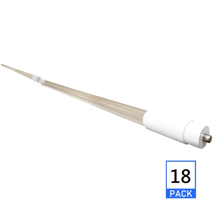 Westgate T8-HL 8FT 42W LED T8 Split Lamp, 5000K, 18-Pack