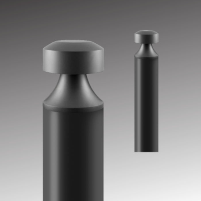 Rayon T850LEDB 14W/19W/24W LED Round Cut-Off Bollard, 3CCT Selectable, 120-277V, Up to 3000 Lumens, 4W Emergency Battery