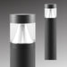 Rayon T860LEDB-C 14W/19W/24W LED Round Flat Top Cone Bollard, 3CCT Selectable, Up to 3360 Lumens, 120-277V, Photocell