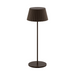 WAC TL-W251115 Pleat 1-lt 15" Tall LED Indoor/Outdoor Table Lamp, 3CCT - Bronze
