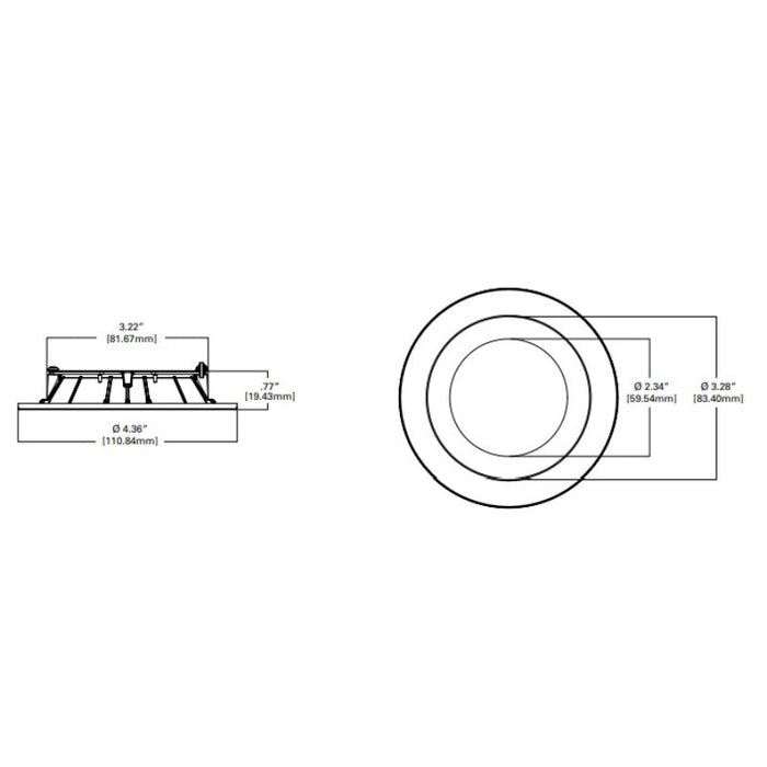 Halo TL3R 3" Round Conical Reflector