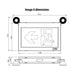 Lithonia Contractor Select TPCRM Basics Running Man Combo, Single or Double Face, Universal Mounting