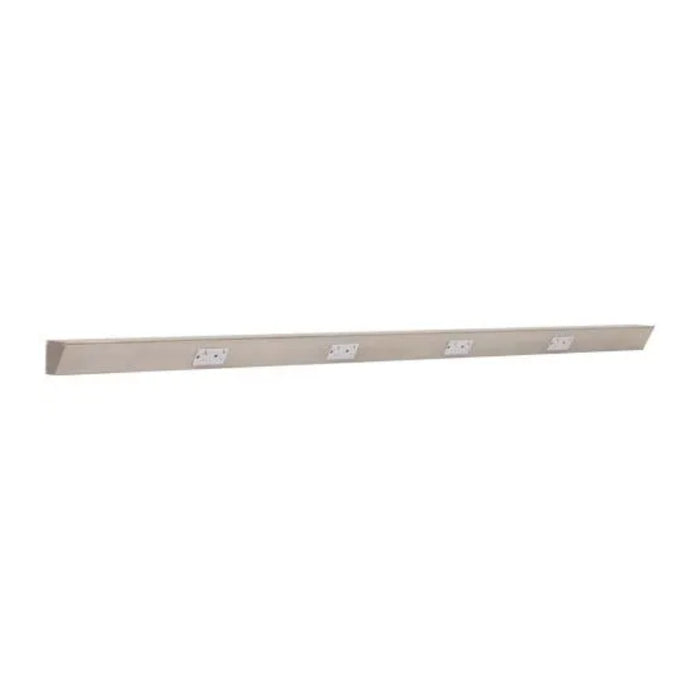 Task Lighting TR60 60" Duplex Receptacle Angle Power Strip - Satin Nickel