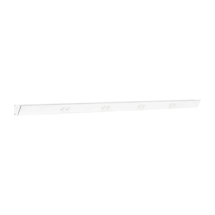 Task Lighting TR60 60" Duplex Receptacle Angle Power Strip - White