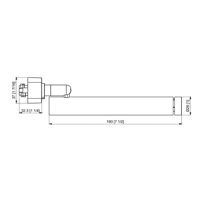 Westgate TRM-100 4W Micro LED Track Head, 120V