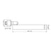 Westgate TRM-100 4W Micro LED Track Head, 120V