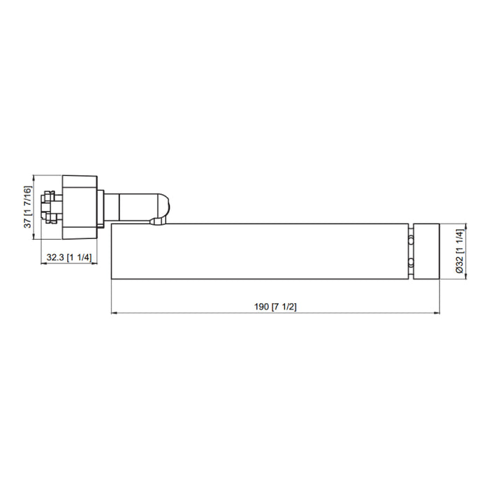 Westgate TRM-125 6W Micro LED Track Head, 120V