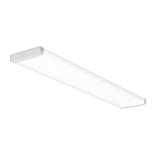 Lithonia Contractor Select TRUN 48 ALO4 FMP TruWrap 4-ft LED Wraparound, Narrow Body, Flat Microprismatic Diffuser, 3CCT & Lumen Selectable