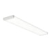 Lithonia Contractor Select TRUN 48 ALO4 FMP TruWrap 4-ft LED Wraparound, Narrow Body, Flat Microprismatic Diffuser, 3CCT & Lumen Selectable