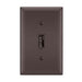 Wattstopper TSD4FBL3P TradeMaster 0-10V Fluorescent/LED Single Pole/3-Way Toggle Slide Dimmer, Preset