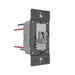 Wattstopper TSD4FBL3P TradeMaster 0-10V Fluorescent/LED Single Pole/3-Way Toggle Slide Dimmer, Preset - Gray