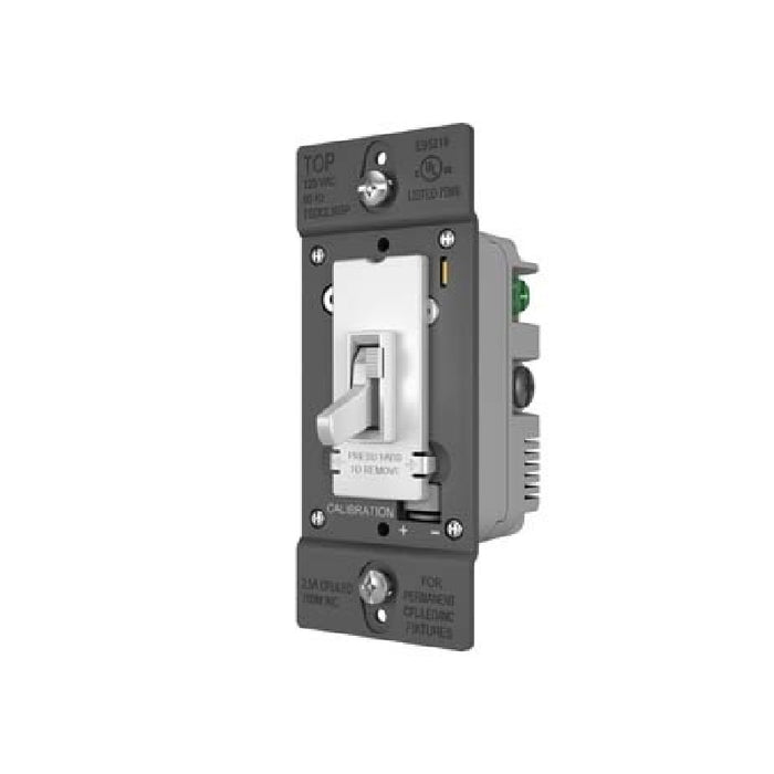 Wattstopper TSDCL303 TradeMaster LED/CFL/Incandescent Single Pole/3-Way Toggle Slide Dimmer, Preset