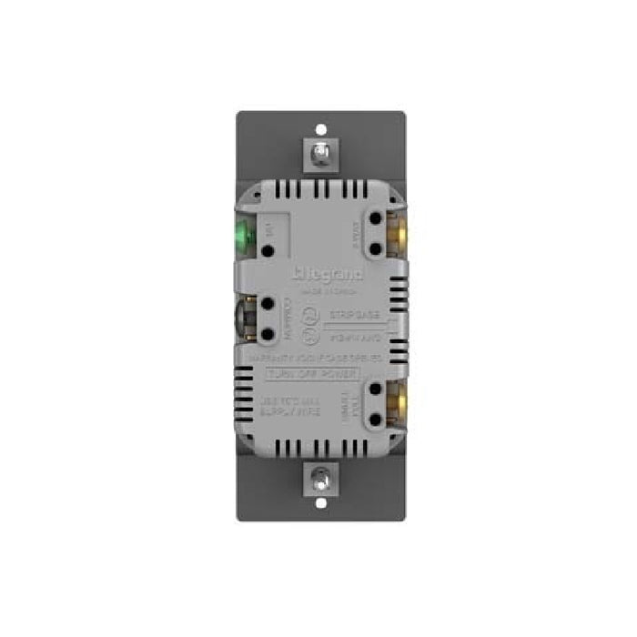 Wattstopper TSDLV703P TradeMaster Toggle Slide Dimmer Low Voltage Single Pole/3-Way, 700VA