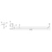 Westgate TSR 2-ft 15W LED Tubular Rotatable IP66 Sign Lights with Mount Canopy, 120–277V, 5CCT Selectable