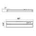 Westgate UCA 40" 20W LED Under Cabinet Light, RGBW & 3CCT