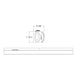 Westgate UCLB 12" 5W LED Under Cabinet Light Bar, 3CCT Selectable