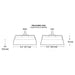 Prentalux PRLX-UHBS2 Decorative High Bay, Up to 36000 lm, 5CCT Selectable, 120-347V, Dome Shape, No Cap