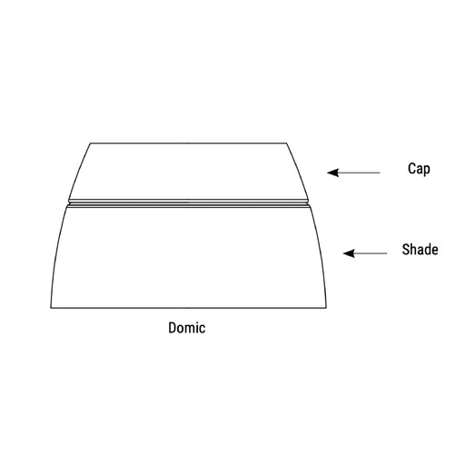 Prentalux PRLX-UHBS2 Decorative High Bay, Up to 36000 lm, 5CCT Selectable, 120-347V, Dome Shape, No Cap