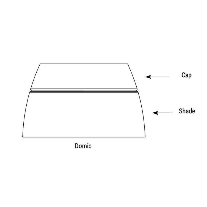 Prentalux PRLX-UHBS2 Decorative High Bay, Up to 18000 lm, 5CCT Selectable, 120-347V, Dome Shape, No Cap