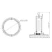 Westgate UHT 200W LED High-Temperature IP66 LED High Bay, 5000K, 480V
