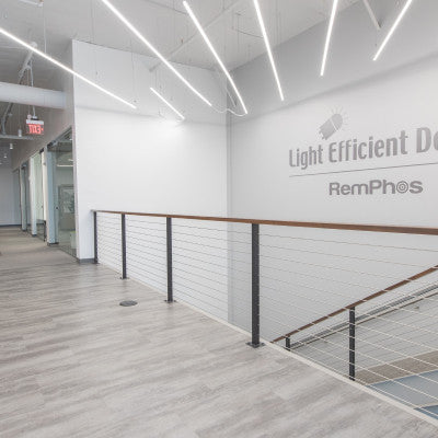 RemPhos RP-LBI65 2-ft 4W/6W/9W/12W LED Linkable Light Bar, 6CCT Selectable, up to 1920 Lumens, 120-277V, IP65 Rated