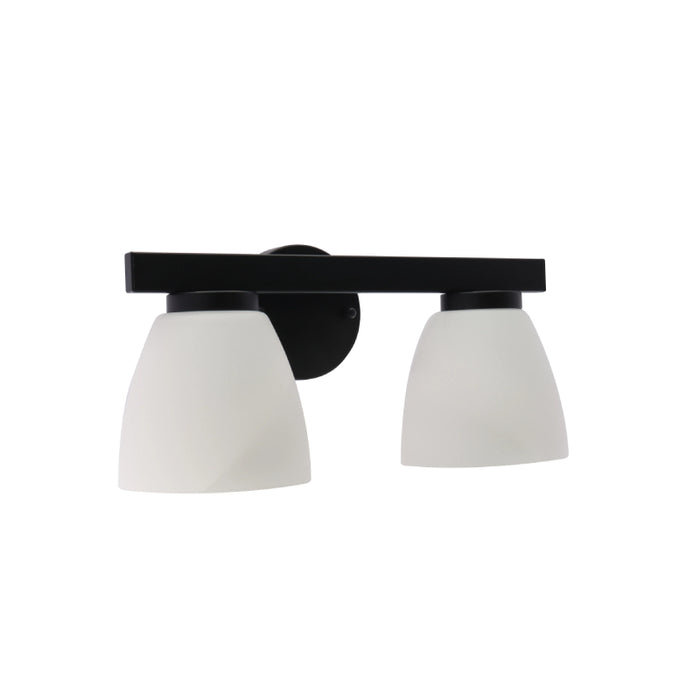 Westgate VLA-E26-2L 2-lt 16" Vanity Light - Black