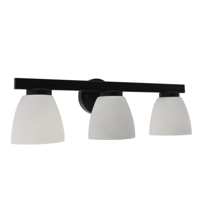 Westgate VLA-E26-3L 3-lt 24" Vanity Light - Black