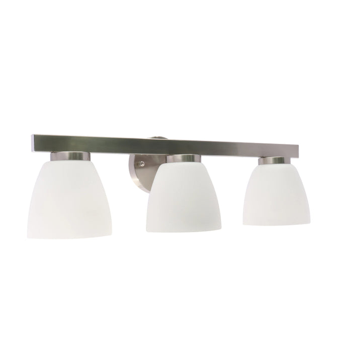 Westgate VLA-E26-3L 3-lt 24" Vanity Light - Brushed Nickel