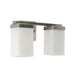 Westgate VLM-E26-2L 2-lt 12" Vanity Light - Brushed Nickel