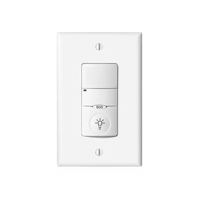 Greengate VNW NeoSwitch PIR/Single Relay Wall Switch Vacancy Sensor - Ground Required