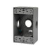Westgate W1B50-5X One-Gang Weatherproof Box, 1/2" Trade, 5 Outlet Holes