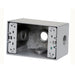 Westgate W1B100-3 One-Gang Weatherproof Box, 1" Trade, 3 Outlet Holes