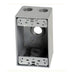 Westgate W1DB50-4 One-Gang Weatherproof Box, 1/2" Trade, 4 Outlet Holes