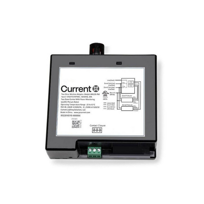 NX Lighting Controls NXC-WA220 NX Connect Two-Zone Room Controller