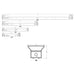 Lithonia CLX Series LED Linear Strip Light, Wide Diffuse, 120-277V, 4000K