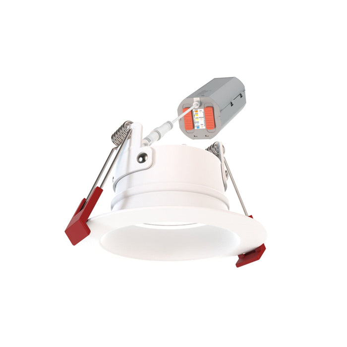 Contractor Select WF2 DREG SM ALO25 SWW5 2" Deep Regressed Smooth LED Downlight, Lumens & CCT Selectable