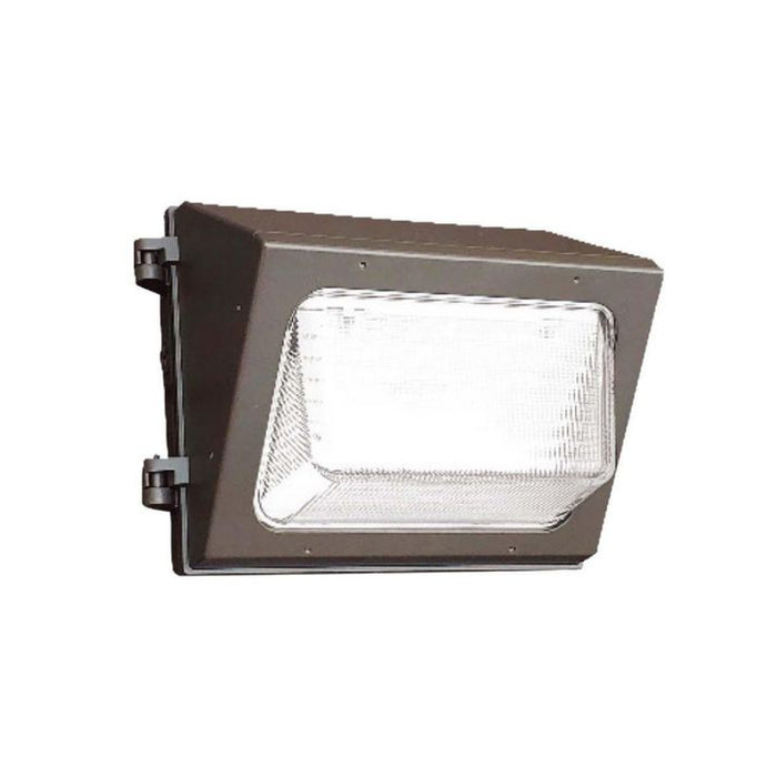 EXO WGH1 20W/30W/40W/50W LED Switchable Glass Refractor Wall Pack, 4000K