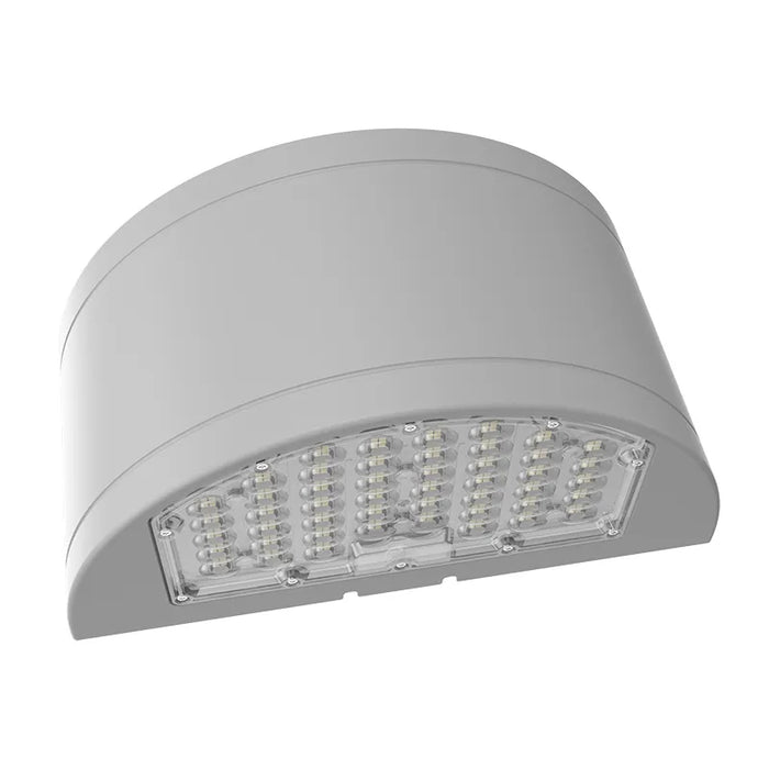Westgate WHCX 48W/64W/80W LED Cylinder Wall Pack, Power & 3CCT Selectable - Silver