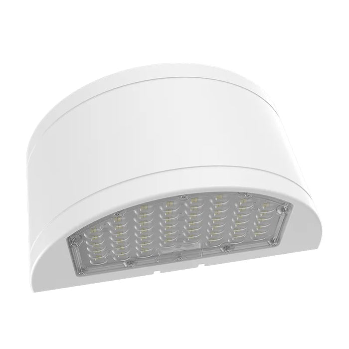 Westgate WHCX 48W/64W/80W LED Cylinder Wall Pack, Power & 3CCT Selectable - White