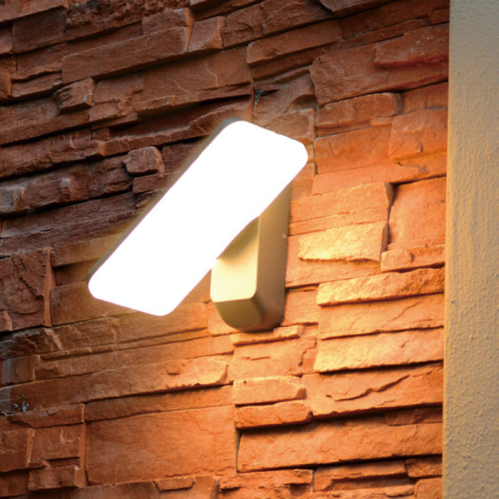 Sarin WL1961S 13W 10" LED Outdoor Wall Sconce, Tunable