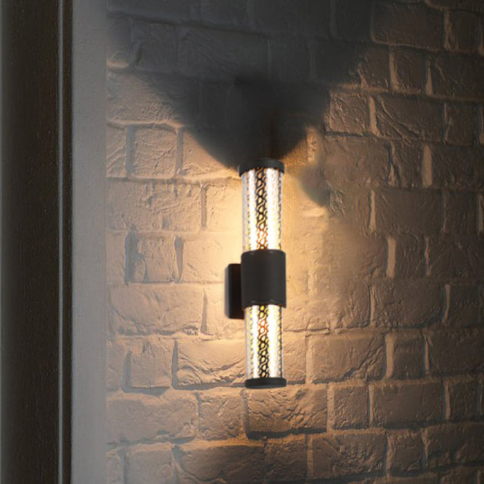 Sarin WL5302 Moonlight 60W 18" Tall Outdoor Wall Sconce