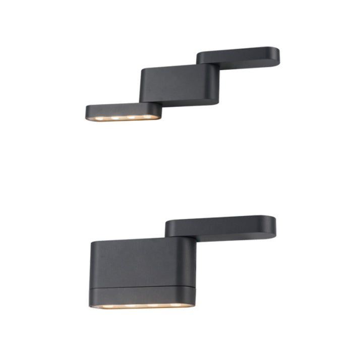 Sarin WL5382 10W 6" LED Outdoor Wall Sconce, 3000K