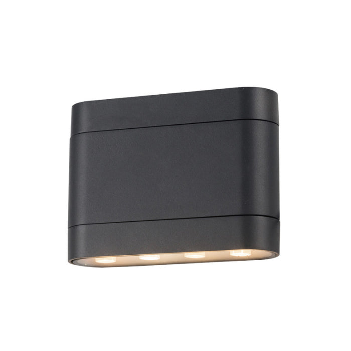 Sarin WL5382 10W 6" LED Outdoor Wall Sconce, 3000K