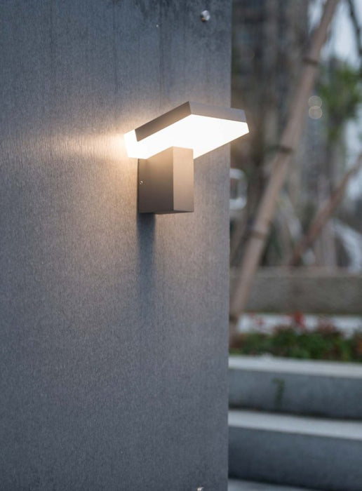 Sarin WL6011 7.5W 6" Tall LED Outdoor Wall Sconce, Tunable