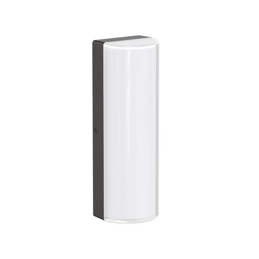 Westgate WMDL 15W/20W/25W 14" Tall Dual-Lens Vandal-Proof LED Wall Light with Photocell, 5CCT Selectable - Bronze