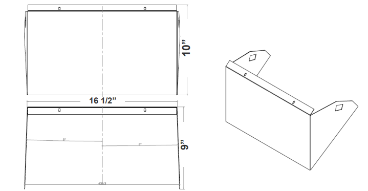 Westgate WML-SH3 Shield For WML 120W