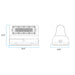Sarin WPR01 40W LED Rotatable Wall Pack, Up to 5600 lm, 5700K, 120-277V