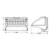 Westgate WPX 20W/40W/60W/80W LED Cutoff Wall Pack, Power & 3CCT Adjustable