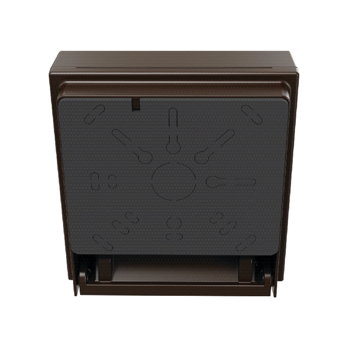 Lithonia WPX0 LED ALO SWW2 MVOLT PE DDBXD 850-1650 Lumens, Switchable CCT Selectable, 120-277V, On/Off Photocell